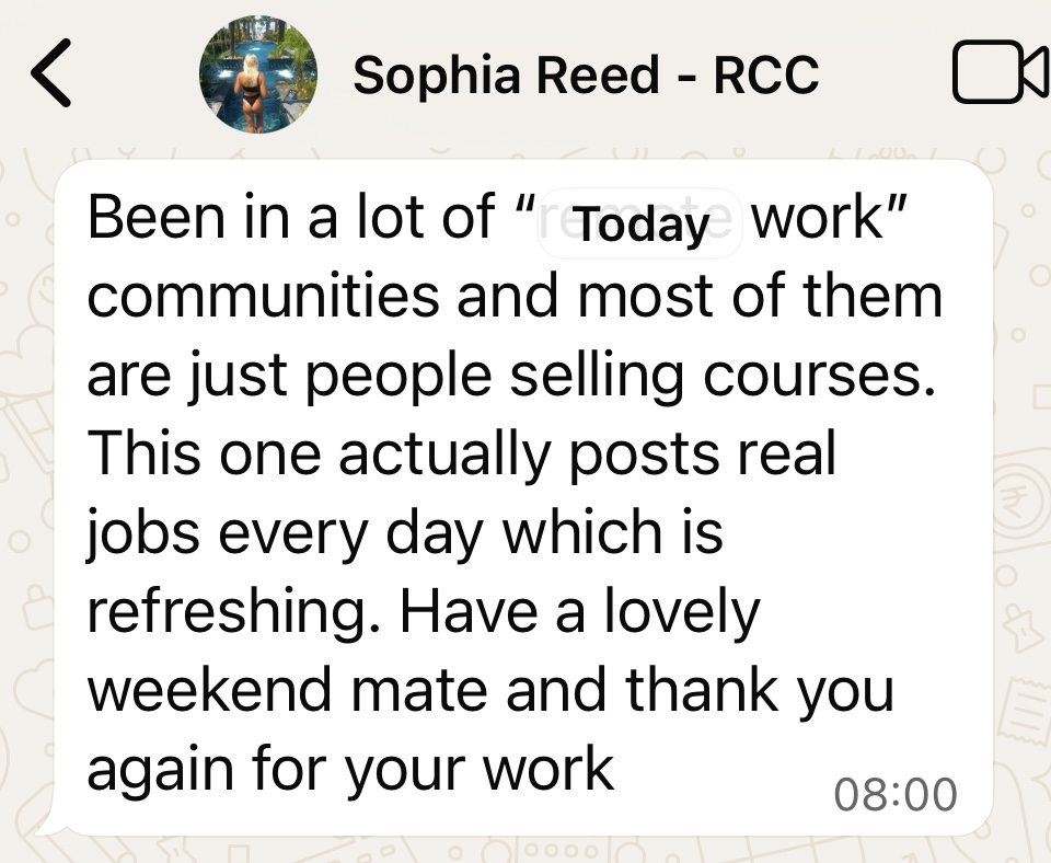 Sophia Reed - Found real jobs posted daily — not just courses